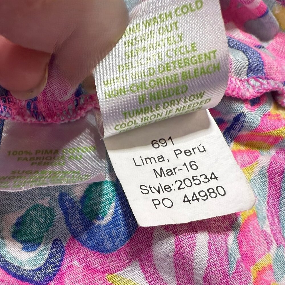 LILLY PULITZER Tank Top Womens XS - Picture 3 of 8